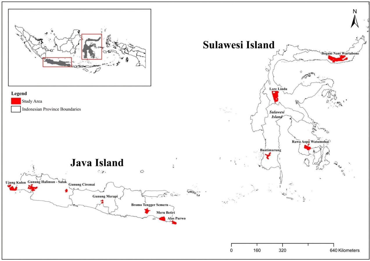 Motivation, Perceptions, and Preferences of Tourists Visiting National Parks on the Java and Sulawesi Islands